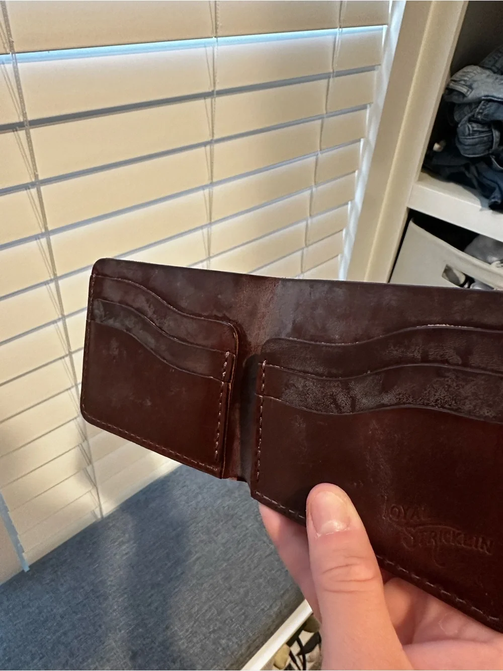 NWOT Loyal Stricklin Klein wallet